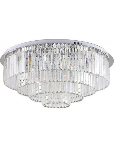 Kryształowa Lampa Sufitowa Plafon Glamour 7 x E14