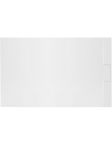 Brodzik Prysznicowy Bazalt White 80 x 120 cm Biały