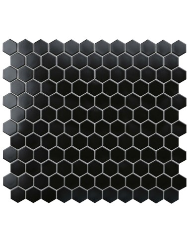 Mozaika Dekoracyjna Hexagon 133425 Czarna